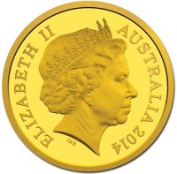 ELIZABETH II. AUSTRALIA 2014. IRB.