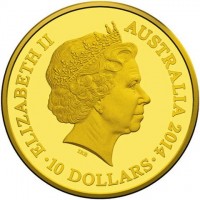 ELIZABETH II. AUSTRALIA 2014. IRB.