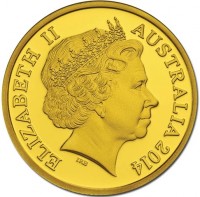 ELIZABETH II. AUSTRALIA 2014. IRB.