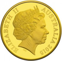 ELIZABETH II. AUSTRALIA 2015. IRB.