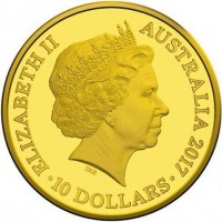 ELIZABETH II. AUSTRALIA 2017. IRB.