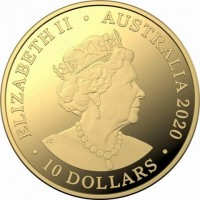ELIZABETH II. AUSTRALIA 2020. JC.