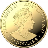 ELIZABETH II. AUSTRALIA 2021. JC.