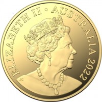 ELIZABETH II. AUSTRALIA 2022. JC.