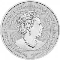 ELIZABETH II. AUSTRALIA. JC. 10OZ 9999 Ag 2023 10 DOLLARS.