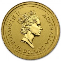 ELIZABETH II. AUSTRALIA. RDM. 15 DOLLARS.