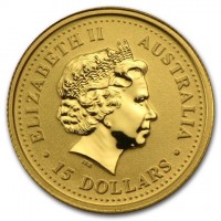 ELIZABETH II. AUSTRALIA. 15 DOLLARS IRB.