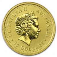 ELIZABETH II. AUSTRALIA. IRB. 15 DOLLARS.