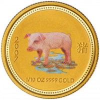 Gold coin  Australia  KM# 1889a
