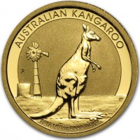 Gold coin Australia AUSTRALIAN KANGAROO. P. 2012 1oz 999 SILVER. WR.