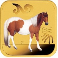 Gold coin Australia 馬. P.