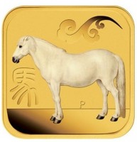 Gold coin Australia 馬. P.