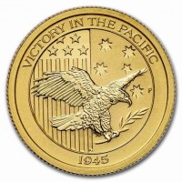 Gold coin Australia KM# 3295 VICTORY IN THE PACIFIC. P TV. 1945.