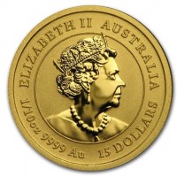 ELIZABETH II AUSTRALIA. JC. 1/10oz 9999 Au 15 DOLLARS.