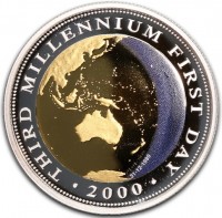 THIRD MILLENNIUM. FIRST DAY. 2000. Gisbourne. 01-01-2000. 31-12-1999.