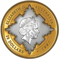 ELIZABETH II. AUSTRALIA 2002. IRB. 20 DOLLARS.