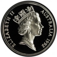 ELIZABETH II. AUSTRALIA. RDM.