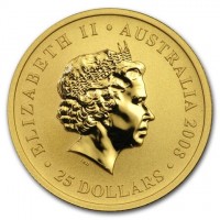 ELIZABETH II. AUSTRALIA. IRB. 25 DOLLARS.
