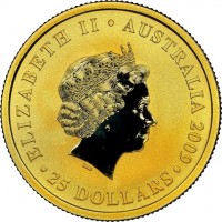 ELIZABETH II. AUSTRALIA 2009. IRB. 25 DOLLARS.