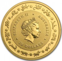 ELIZABETH II. AUSTRALIA 2016. IRB. 25 DOLLARS.