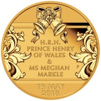 H.R.H. PRINCE HENRY. OF WALES. &. MS MEGHAN. MARKLE. NM P. 19 MAY. 2018.
