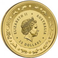 ELIZABETH II. AUSTRALIA 2018. IRB. 25 DOLLARS.
