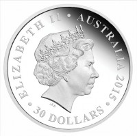 ELIZABETH II. IRB. AUSTRALIA 2014. 30 DOLLARS.