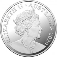 Silver coin  Australia