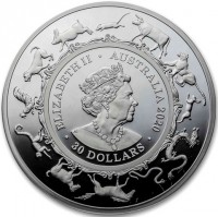 ELIZABETH II. JC. AUSTRALIA 2020. 30 DOLLARS.