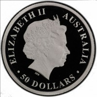 ELIZABETH II. AUSTRALIA. IRB. 50 DOLLARS.