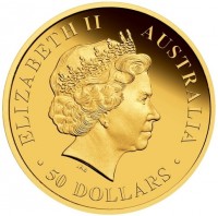 Gold coin  Australia  KM# 1729