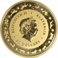 ELIZABETH II. AUSTRALIA IRB. 50 DOLLARS.