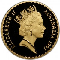 Gold coin Australia KM# 384 ELIZABETH II. AUSTRALIA. RDM. 1997.