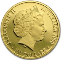 Gold coin  Australia  KM# 443