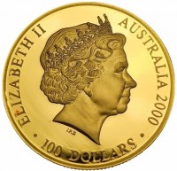 Gold coin Australia KM# 444 Gold coin Australia KM# 444