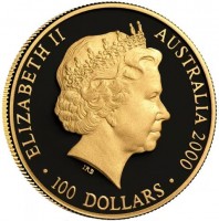 Gold coin  Australia  KM# 521