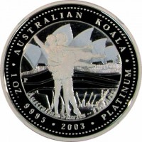 Platinum coin Australia KM# 930 Platinum coin Australia KM# 930