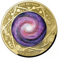 2021 THE EARTH AND BEYOND - THE MILKY WAY. 100 DOLLARS.