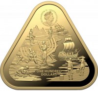 ELIZABETH II • AUSTRALIA 2021. JC. ONE HUNDRED DOLLARS.