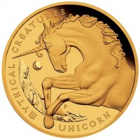 MYTHICAL CREATURES. P NM. UNICORN.
