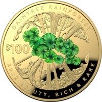 DAINTREE RAINFOREST. $100. AS. 2022 BEAUTY, RICH & RARE.