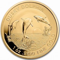 DUSKY DOLPHIN 1 OZ9999 FINE GOLD.