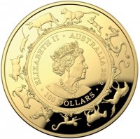 ELIZABETH II. AUSTRALIA 2022. JC. 100 DOLLARS.