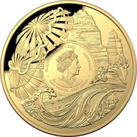 ELIZABETH II 1952 - 2022. AUSTRALIA. JC. ONE OUNCE9999 GOLD.