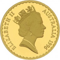 Gold coin  Australia  KM# 334