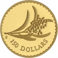 Gold coin Australia KM# 644 HH. 150 DOLLARS.