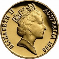 ELIZABETH II. AUSTRALIA 1990. RDM.