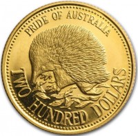 PRIDE OF AUSTRALIA. TWO HUNDRED DOLLARS.