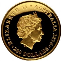 ELIZABETH II. AUSTRALIA 2016. IRB. 200 DOLLARS.