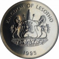 Copper-Nickel coin Lesotho KM# 60 Copper-Nickel coin Lesotho KM# 60